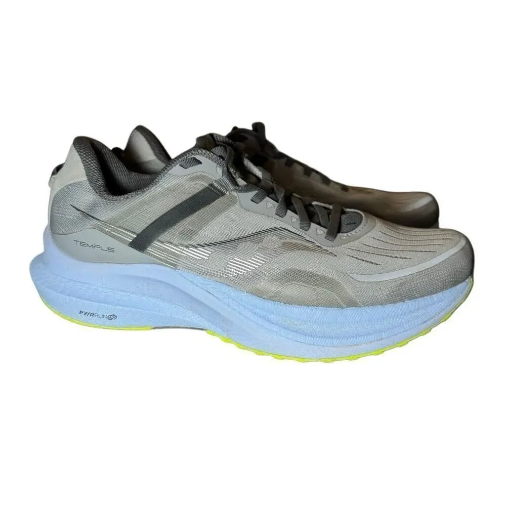 Saucony Women’s Tempus Fossil Ether Running Shoes Size 11.5 W Grey